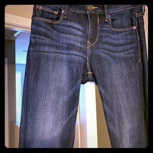 Express Dark Denim Mid Rise SZ 2